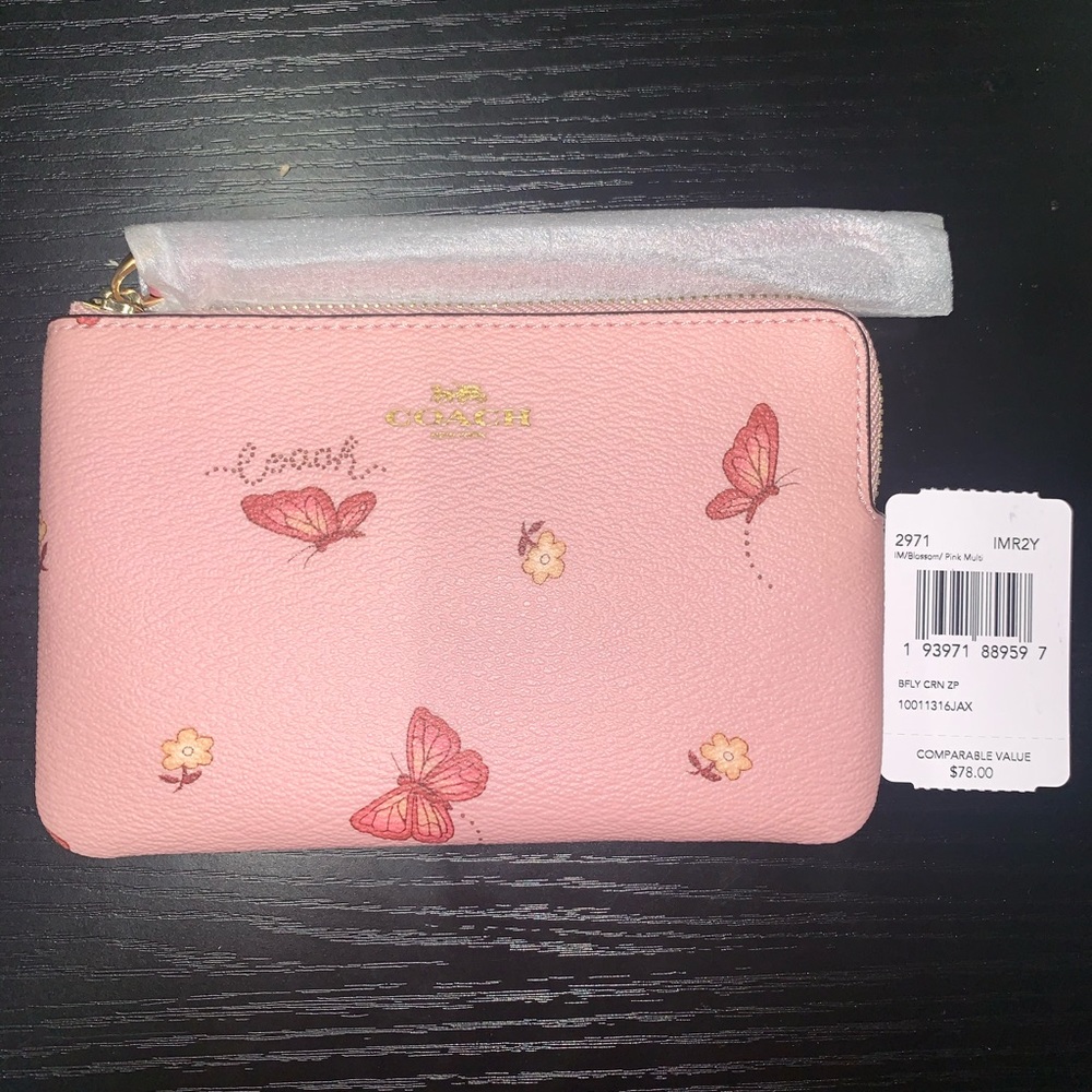 Coach Butterfly Wristlet *LE*